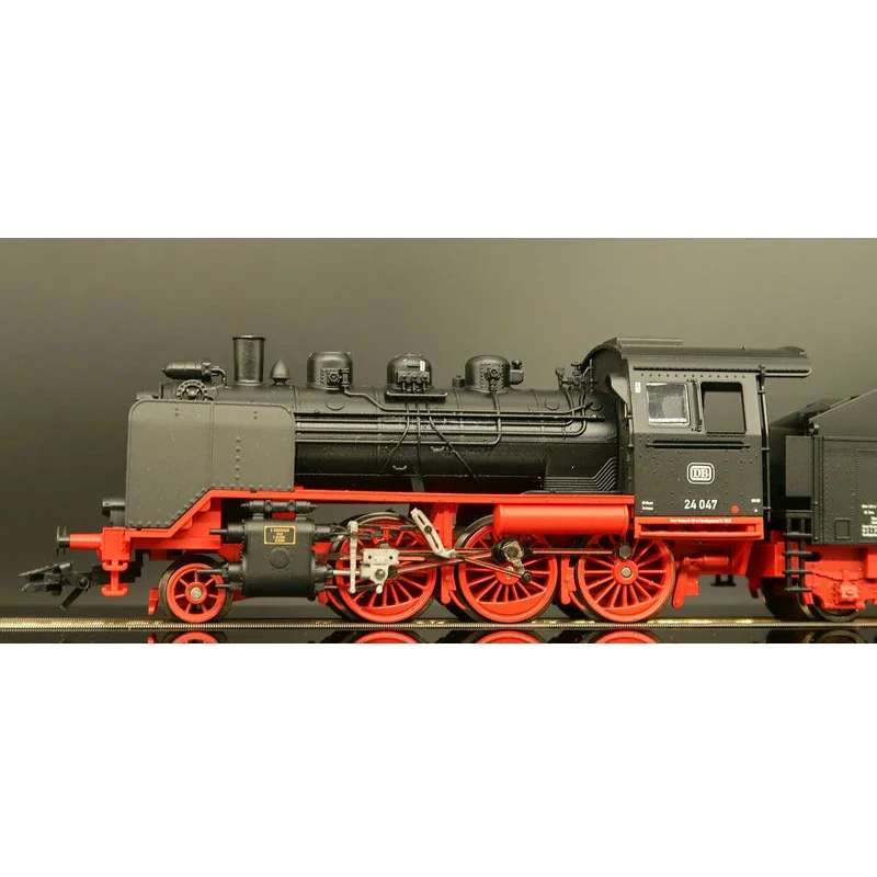 TRIX Train Model HO 1/87 22248 BR24 Steam Locomotive Digital Sound Effect German DB Third Generation Train Model Toy