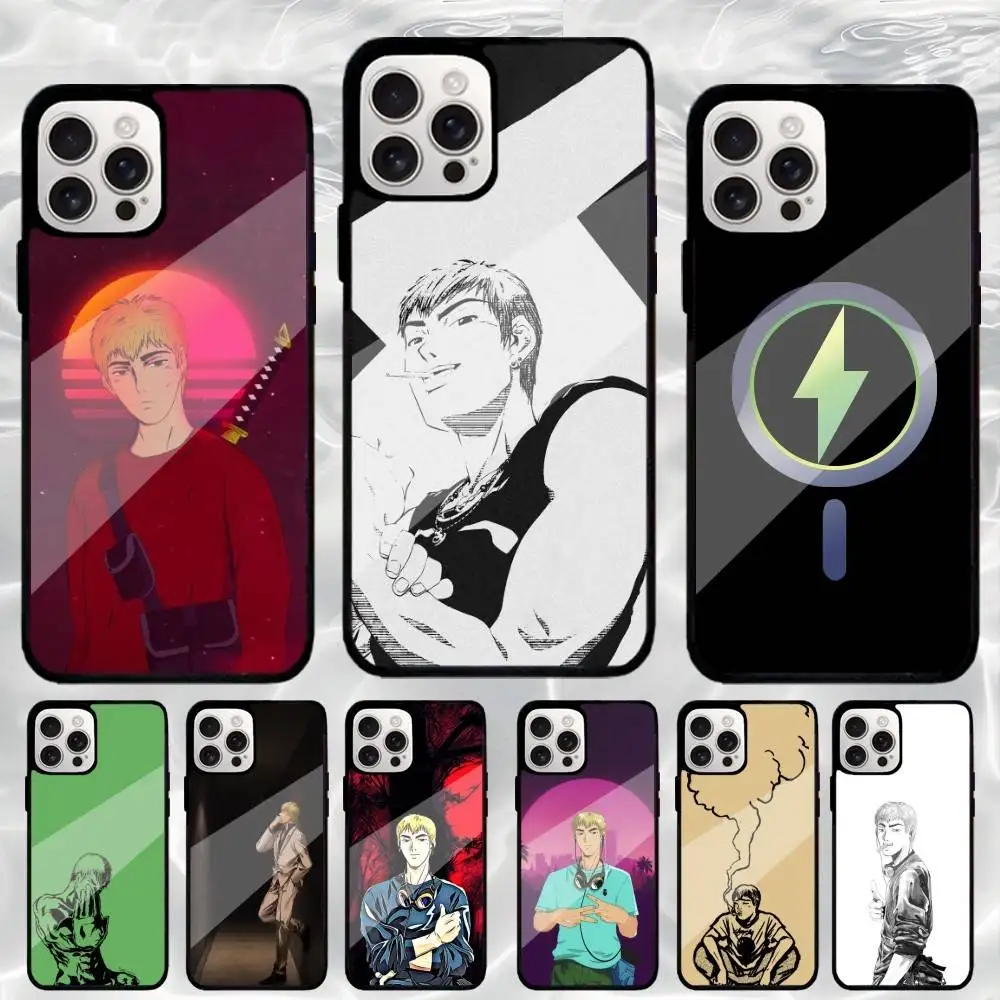 

G-GTO-Onizuka Animation Teacher Phone Case For iPhone17,16,15,14,13,12,11 Plus,Pro Max Magnetic Magsafe Wireless Charging