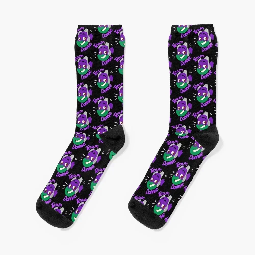 

Team Donnie! Socks Toe sports sports stockings men cotton high quality shoes Socks For Man Women's