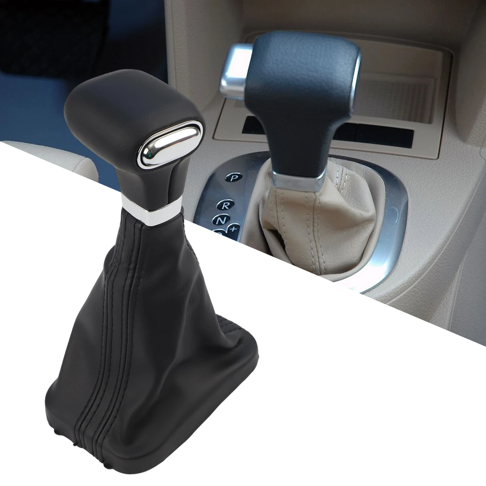 Shift Gear Knob Gaitor Cover Compatible with For Skoda For Tiguan For Passat Designed for Long Term Use and Direct Replacement