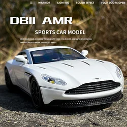 1:32 Aston Martin DB11 AMR Sports Car Alloy Car Diecasts & Toy Vehicles Metal Toy Car Model High Simulation Collection Kids A5