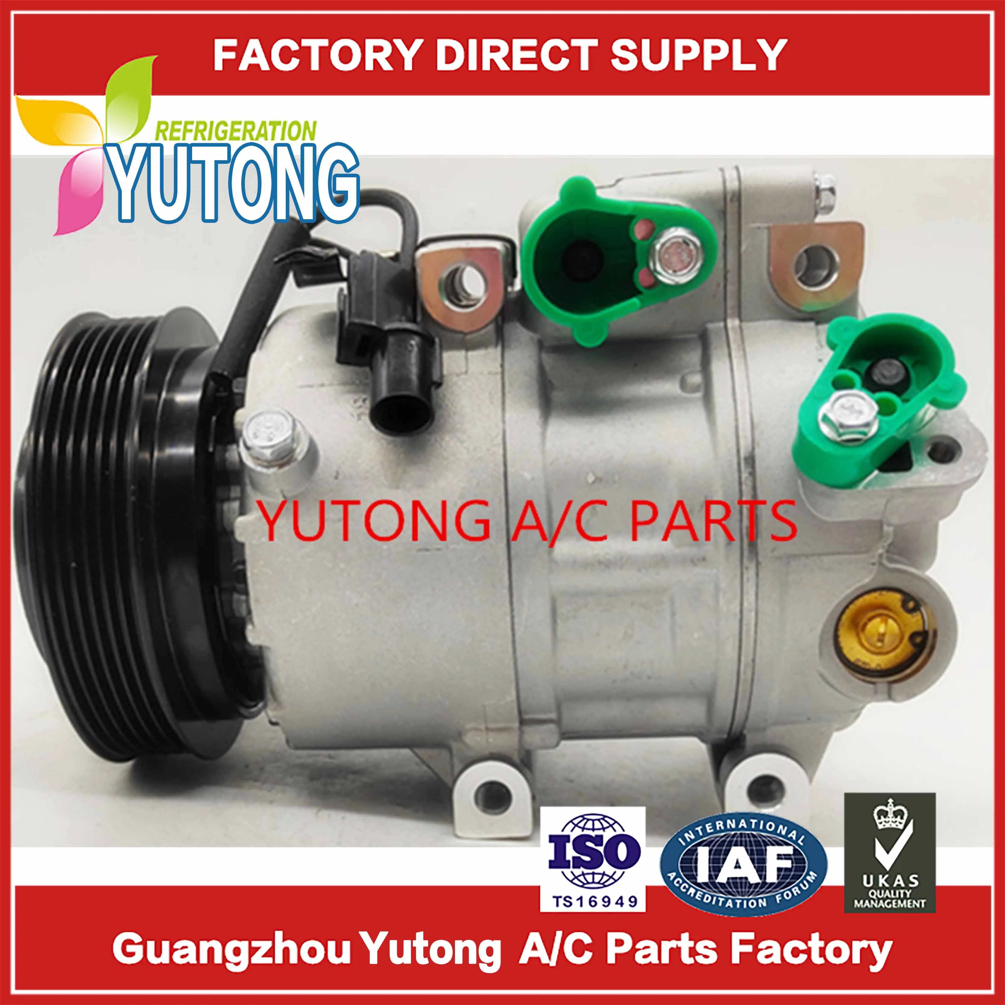 

VS18M AC Compressor For Hyundai Sonata 97701-2B201 97701-2B202 977012B250, 977012B251 977013F400 977013K120 977013K220 977013L12