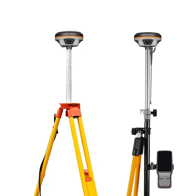 Melhor pesquisa de inclinação do receptor Gnss e Bubble eletrônico GPS RTK Gnss Rtk galaxy G3 Acme1 Base e Rover