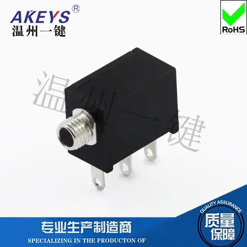 5-шт-pj-213bm-разъем-для-наушников-25-мм-аудио-usb-интерфейс-3-контактный-контакт-с-резьбовым-портом-25-мм