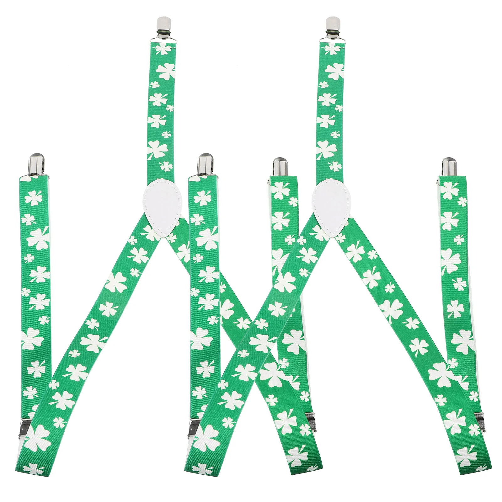 Tirantes elásticos ajustables con Clip para hombre y mujer, tirantes Unisex, uso diario, regalo de fiesta, 2,5 Cm de ancho, 2 uds.