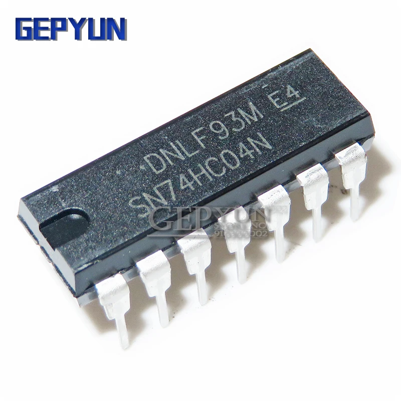 10PCS SN74HC04N DIP-14 SN74HC04 DIP14 DIP 74HC04N 74HC04 Gepyun