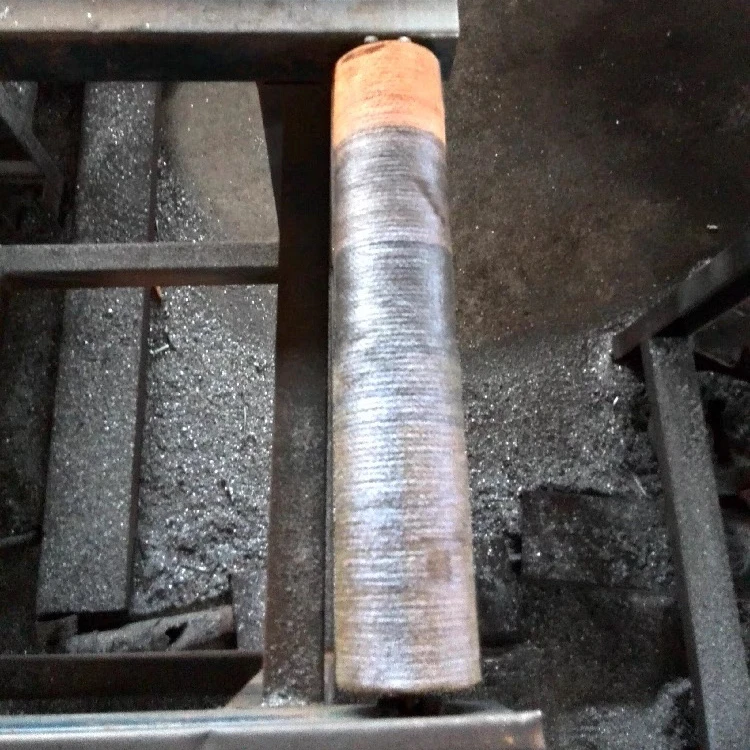 Felt Kevlar Roller 600Degree Heat Resistant Roller PBO Sleeve High Temperature Conveyor Belt Roller Aluminum Industrial