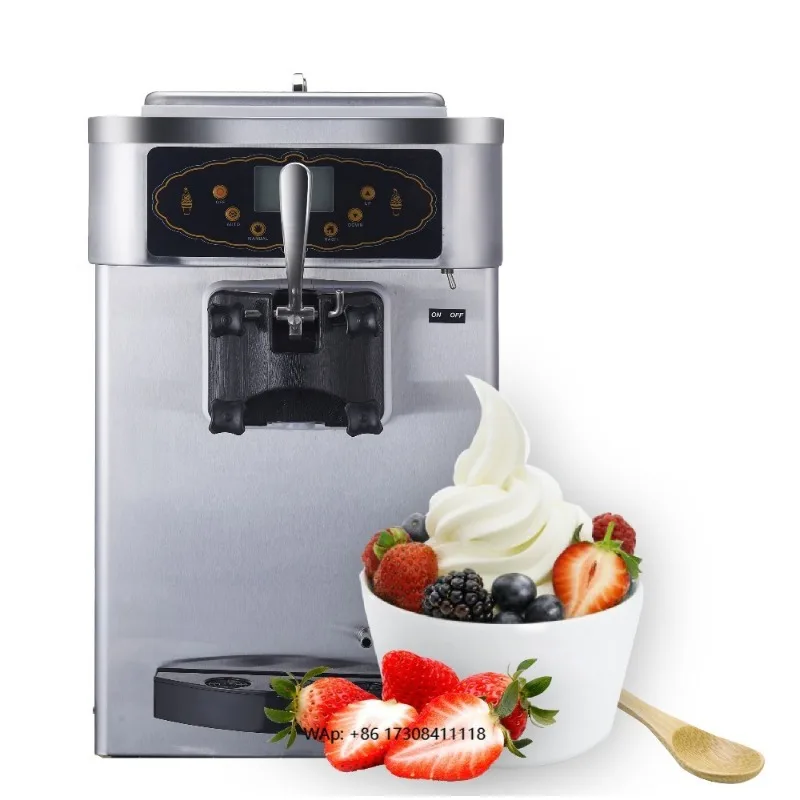 S318C One Flavor Stainless Steel Blender Soft Ice Cream Maker