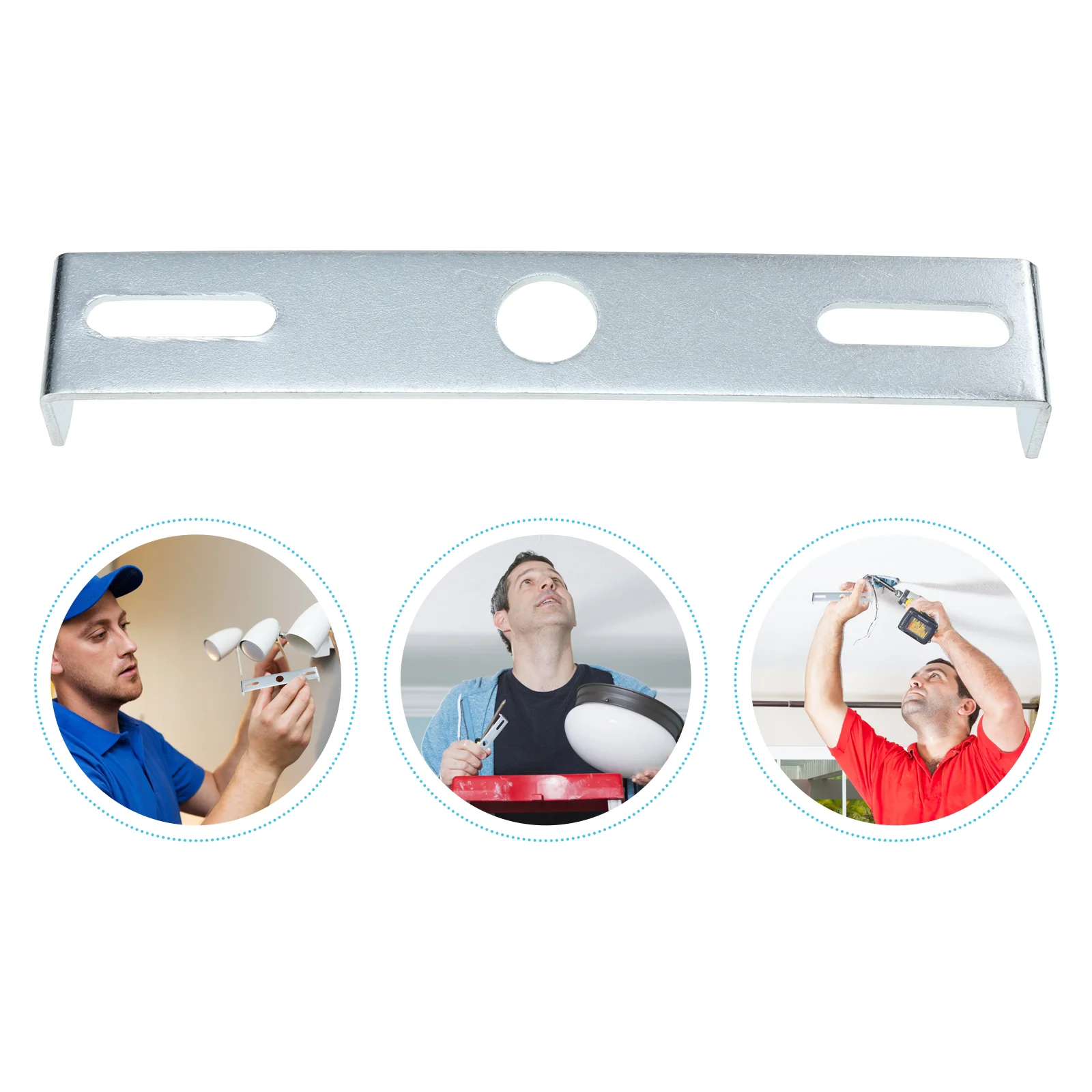 

Lamp Bracket Light Fixture Crossbar Chandelier Mounting Shelf Support Corner Brace Lighting Accessories Tool