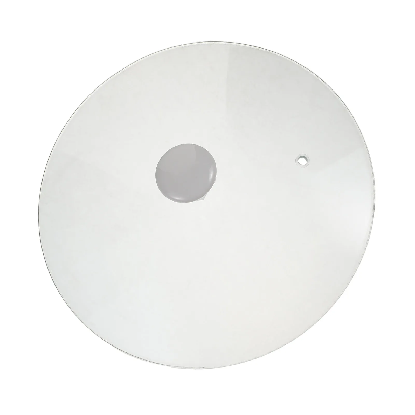 

8.06 Inch Microwave Dome Splatter Guard High Heat Resistant Glass Cover with Insulated Ceramic Handle Steam Venting Kitchen Food