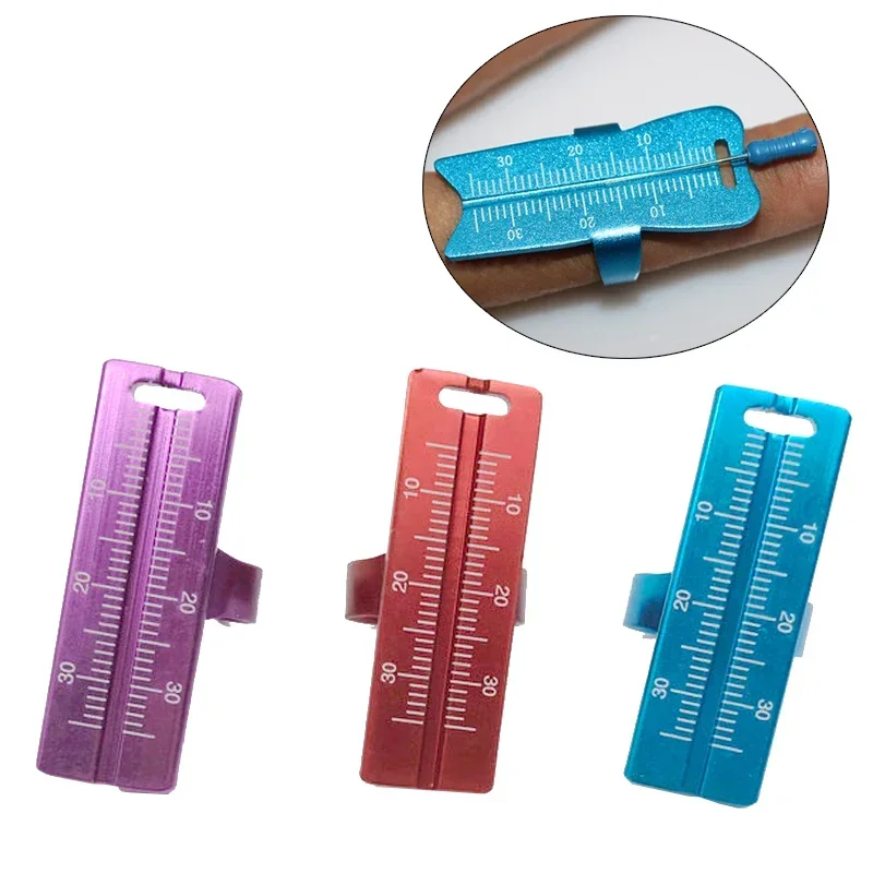 

Dental Ruler Aluminium Alloy instrument Colorful Dentistry Ring Ruler Root Canal Measuring Tool for Endodontic Dentist tools