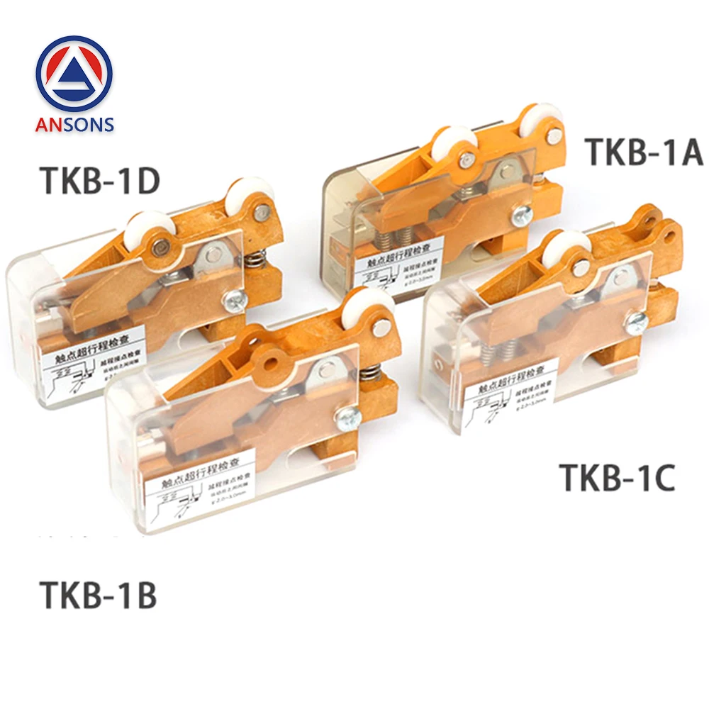 TKB-1A TKB-1B 1C 1D Hitachi Elevator Auxiliary Door Lock Switch Single Wheel Double Wheel Limit Cam Ansons Elevator Spare Parts