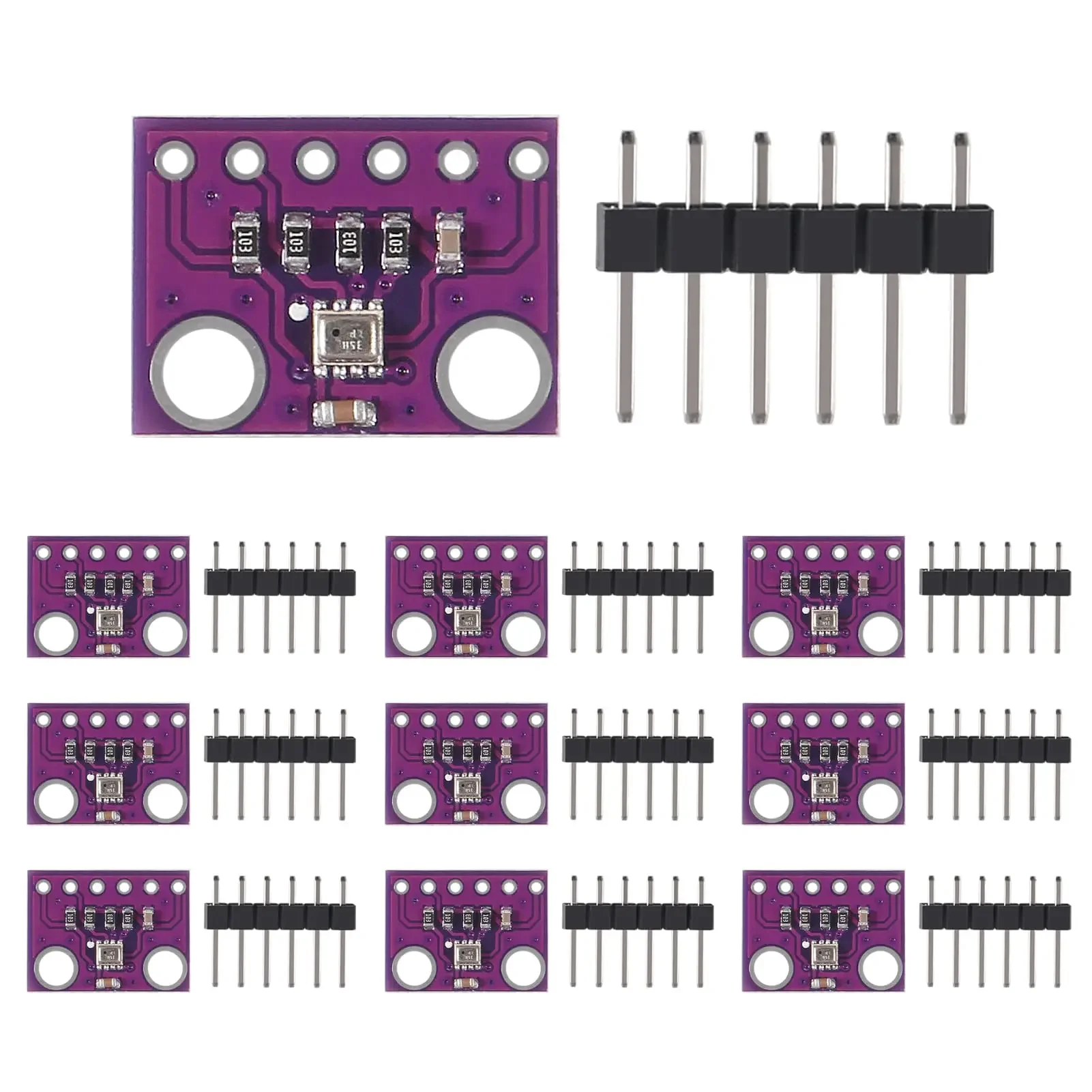 5Pcs BMP280 3.3V High Accuracy Digital Atmospheric Pressure Sensor GY-BMP280-3.3 Temperature Sensor Module