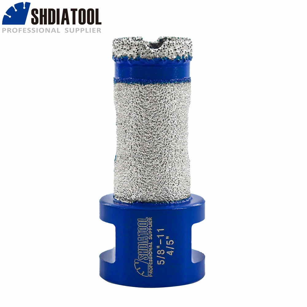 

SHDIATOOL 1pc Diamond Drilling Finger Milling Bits 20mm Ceramic Tile Granite 5/8 Shaping Polish Enlarge Bevel Hole Polish Edge