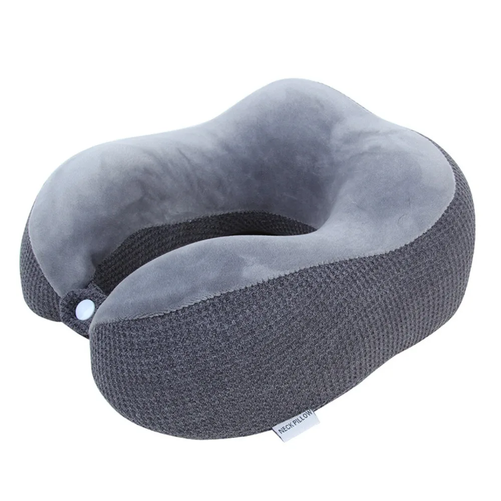 

Portable Slow Rebound U-shaped Pillow Soft Washable Neck Pillow Removable Travel Pillow Car