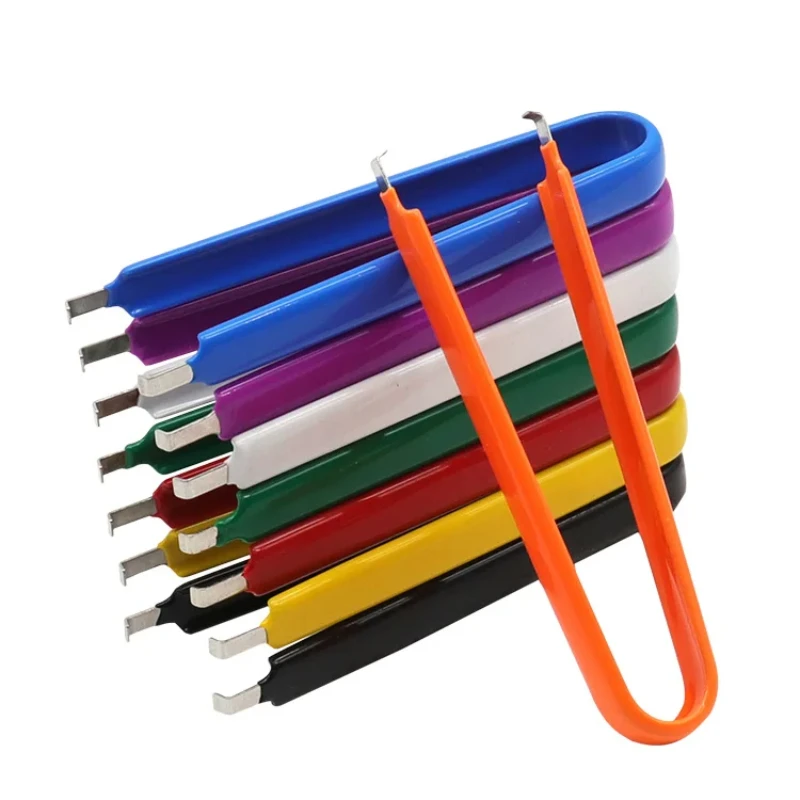 IC Extractor U Type Tweezers Mobile Phone Repair Tool Chip Electronic Component Parts Extraction Removal Puller Maintenance Tool