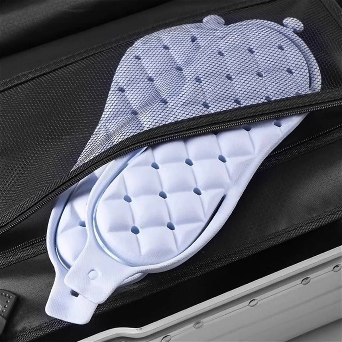 شباشب جديدة قابلة للطي للسفر للجنسين للفنادق، رحلات العمل، الحمامات، شباشب غير قابلة للانزلاق، صنادل منزلية