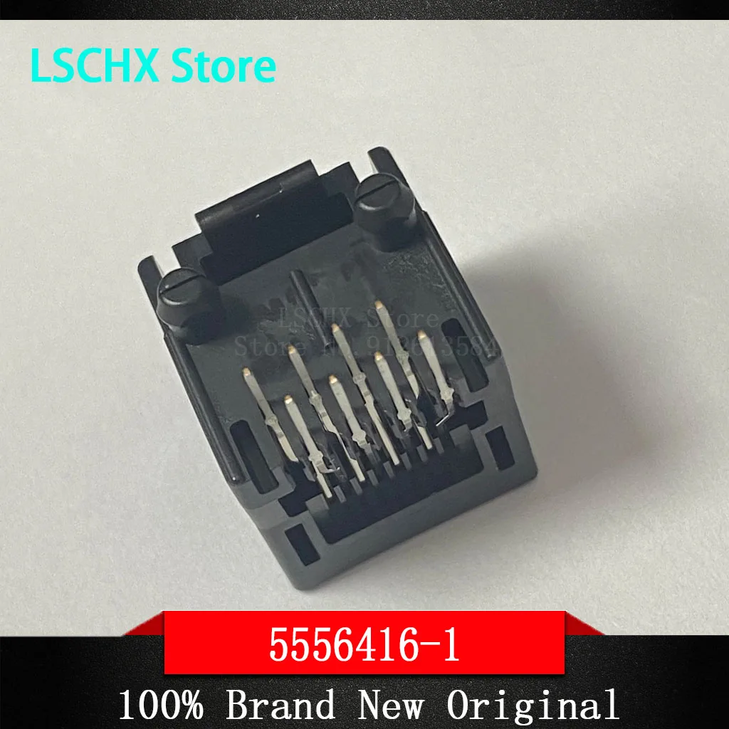 10pcs 5556416-1 RJ45 8P 180 degrees without shielding Ethernet connector