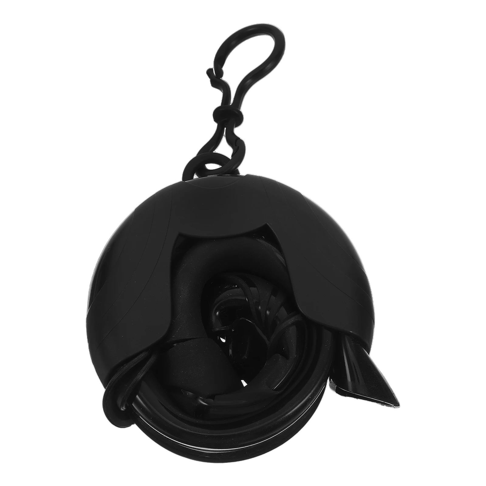 

1 set Portable Foldable Diving Comfortable Soft Silica Gel Mouthpiece for Swimming Lap Pool Training Gear Black