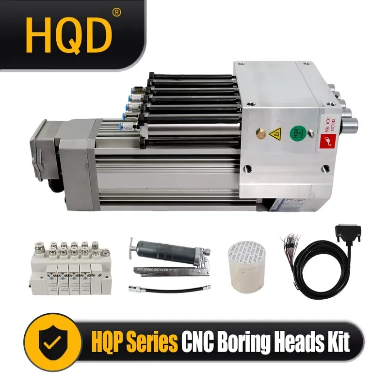 

Multi Spindle Boring Head Kit for CNC Router Drilling Machine 6 Axis Pneumatic Boring Head Set Air Boring Unit