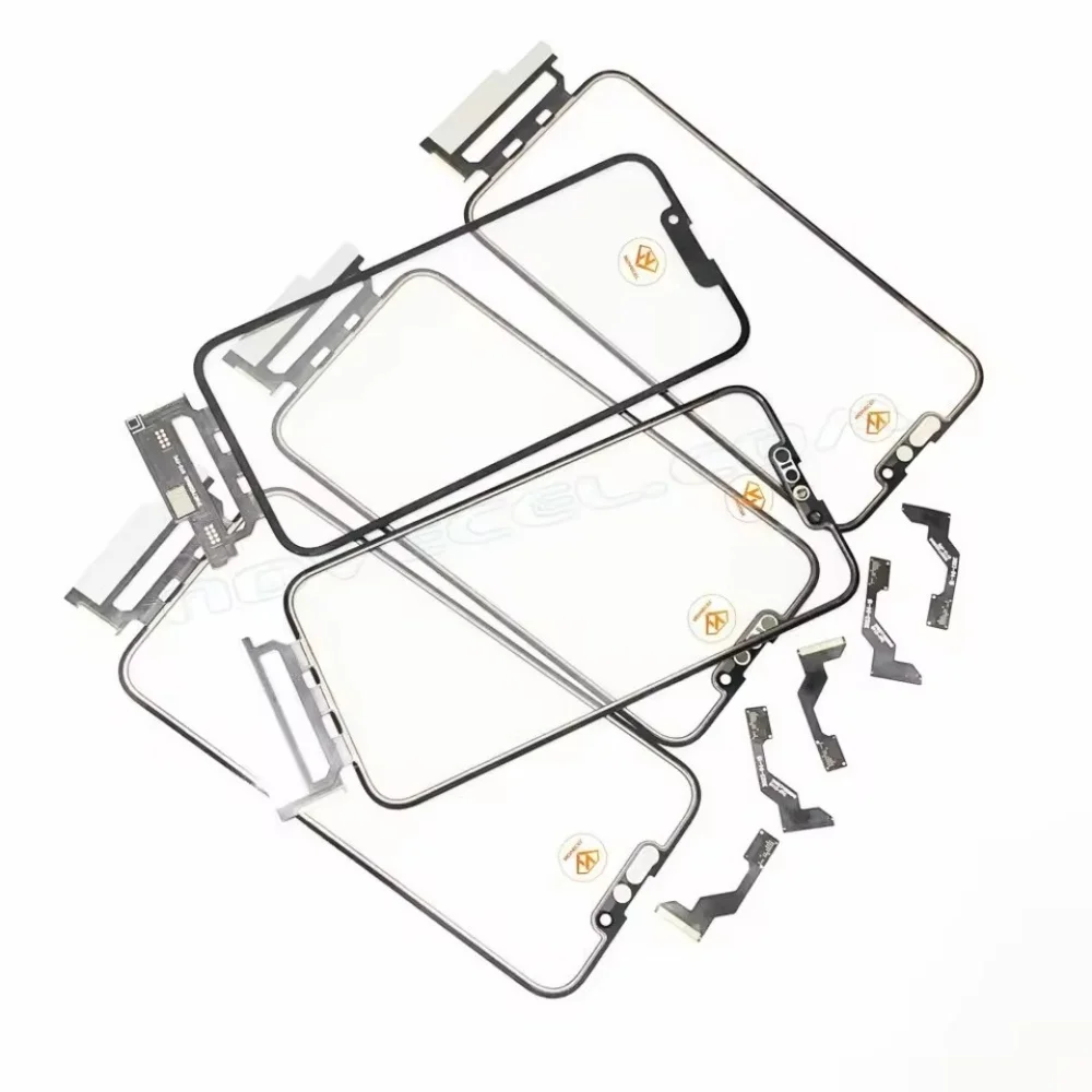 Afbeelding 3: Novecel 5 stks Touch Digitizer Met OCA Voor iPhone X Xs max XR 11 12 13 Digitizer Touchscreen problemen Panel Repareren Pass Alle ios