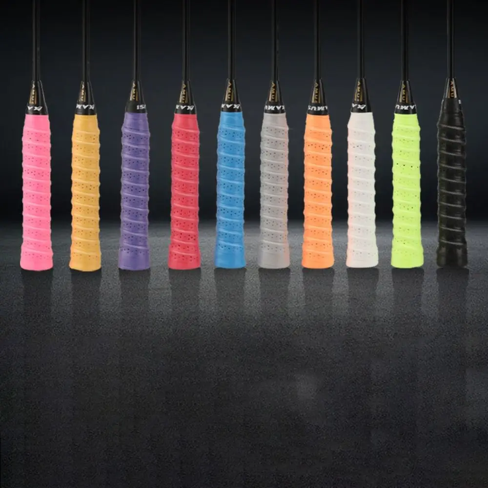 

4 шт. противоскользящей ленты для ракеток и удочек, повязка для бадминтона, впитывающая пот