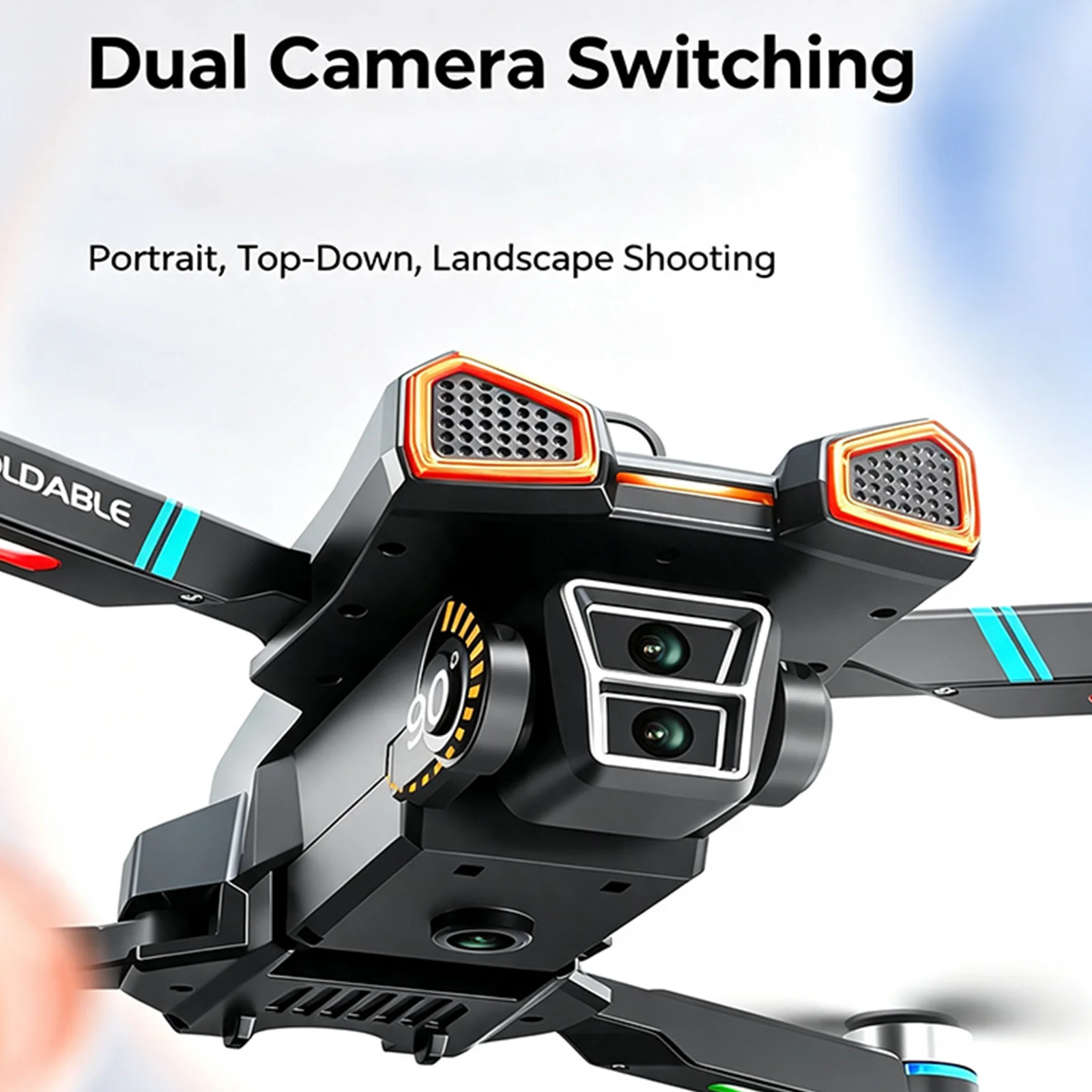 A18 MAX RC Drone 4K Professional HD Dual Cameras Security UAV Brushless Motor Optical Flow Hover Foldable Quadcopter Kid Gifts