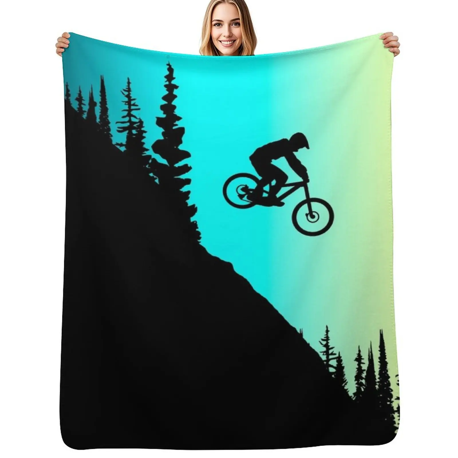 

MTB Colors Throw Blanket Ultra Plush Cozy Blanket for Napping Sleeping