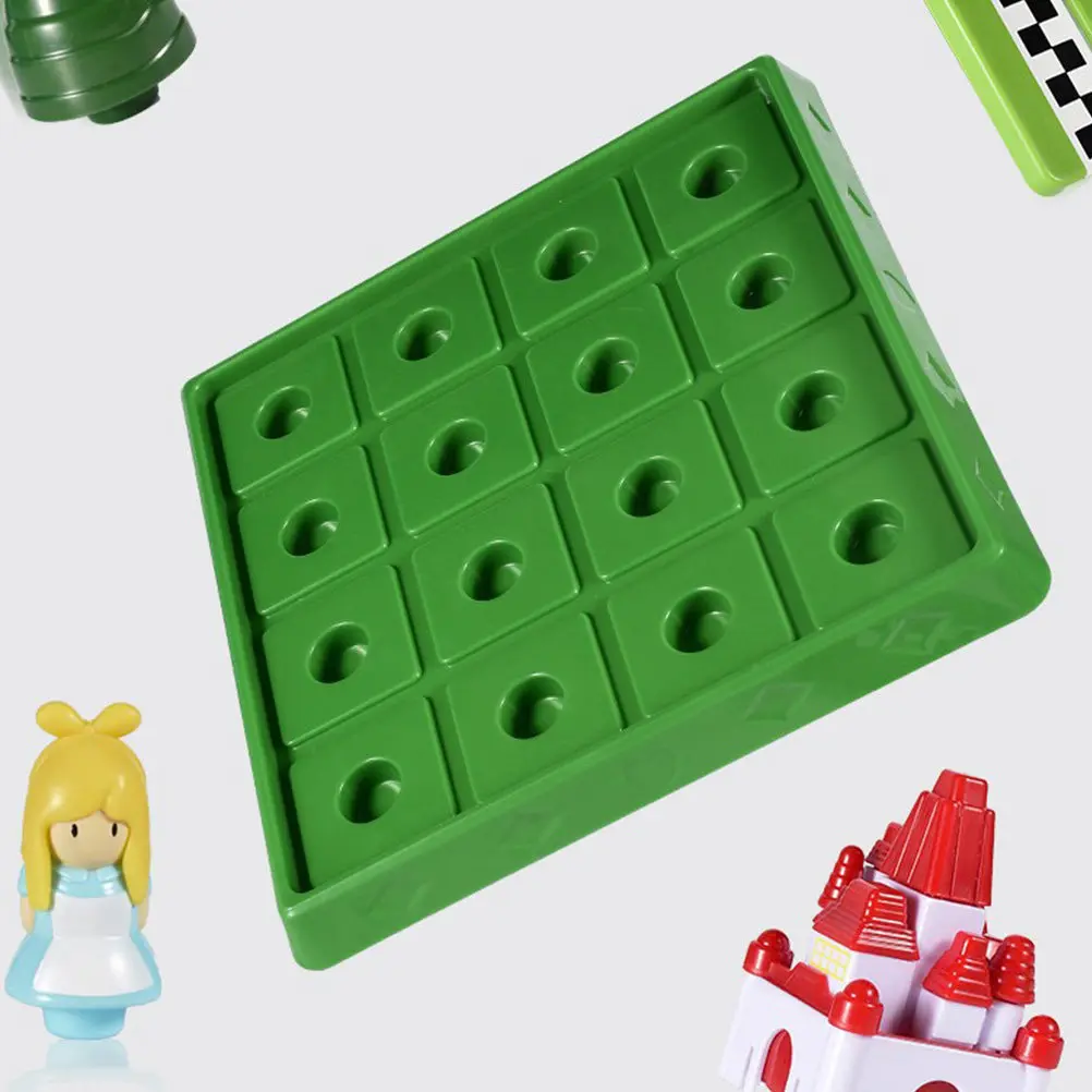 

1Set Puzzle Board Game Educational Family Interactive Kit Intelligence Development Gift Game Chess Puzzle Board