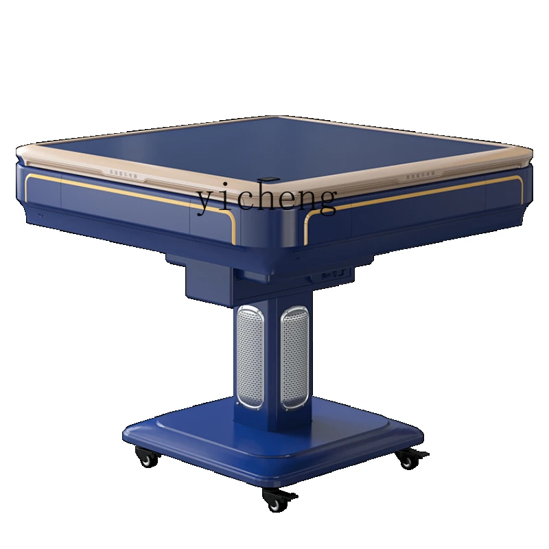 

Smart Folding Mahjong Machine Automatic Roller Coaster Mahjong Table Dining Table Dual-Use Electric Mute Household