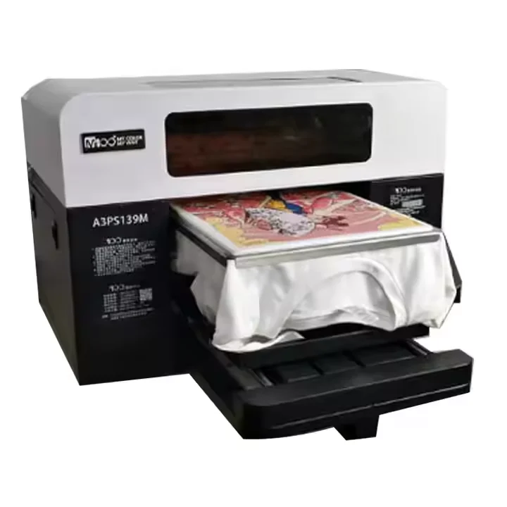 NEW Desktop A3 DTF Printer Dual I1600 Print Head DTF Printer Printing Machine for Cotton T-shirt Printing