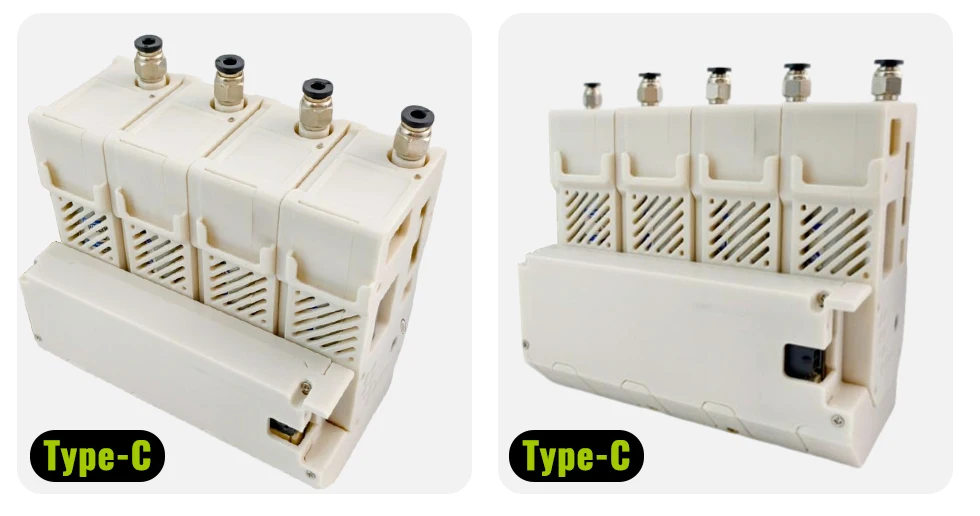 Tree Tribe BMCU 370C DM Pro AMS Lite Verbessertes Hochdrehmoment mit Doppel-Mikroschalter Automatische Zuführung MMU-Lösung für A1 – Detail 17