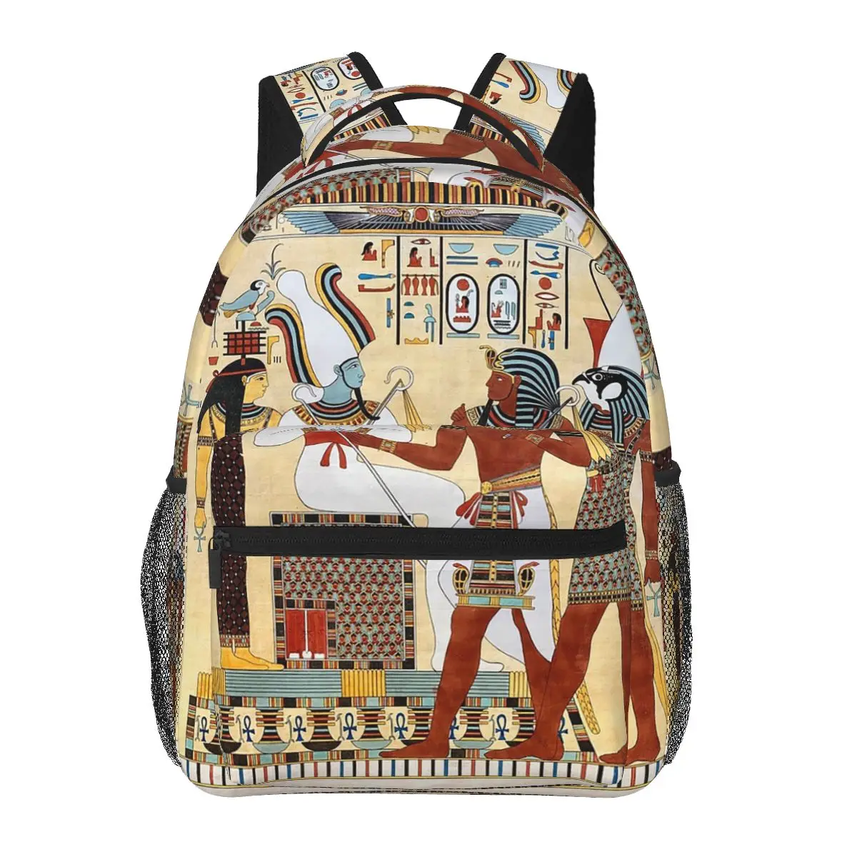 

Рюкзаки египетских богов и фараонов для мальчиков и девочек, сумка для книг, школьные сумки для студентов, рюкзак для ноутбука с героями мультфильмов, сумка на плечо, большая вмести...