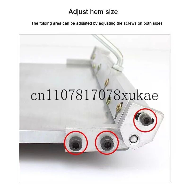 

Folding Tools Manual Edge Folding Machine 12 Inch Leather Wallet Handbag With Plastic Flanging Machine