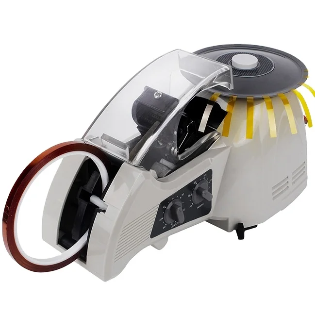 AW01 RT-3000 Double Sided Automatic Cutter Tool Adhesive Tape Dispenser Machine 5-25mm Cut Width 40W Power Pedestal