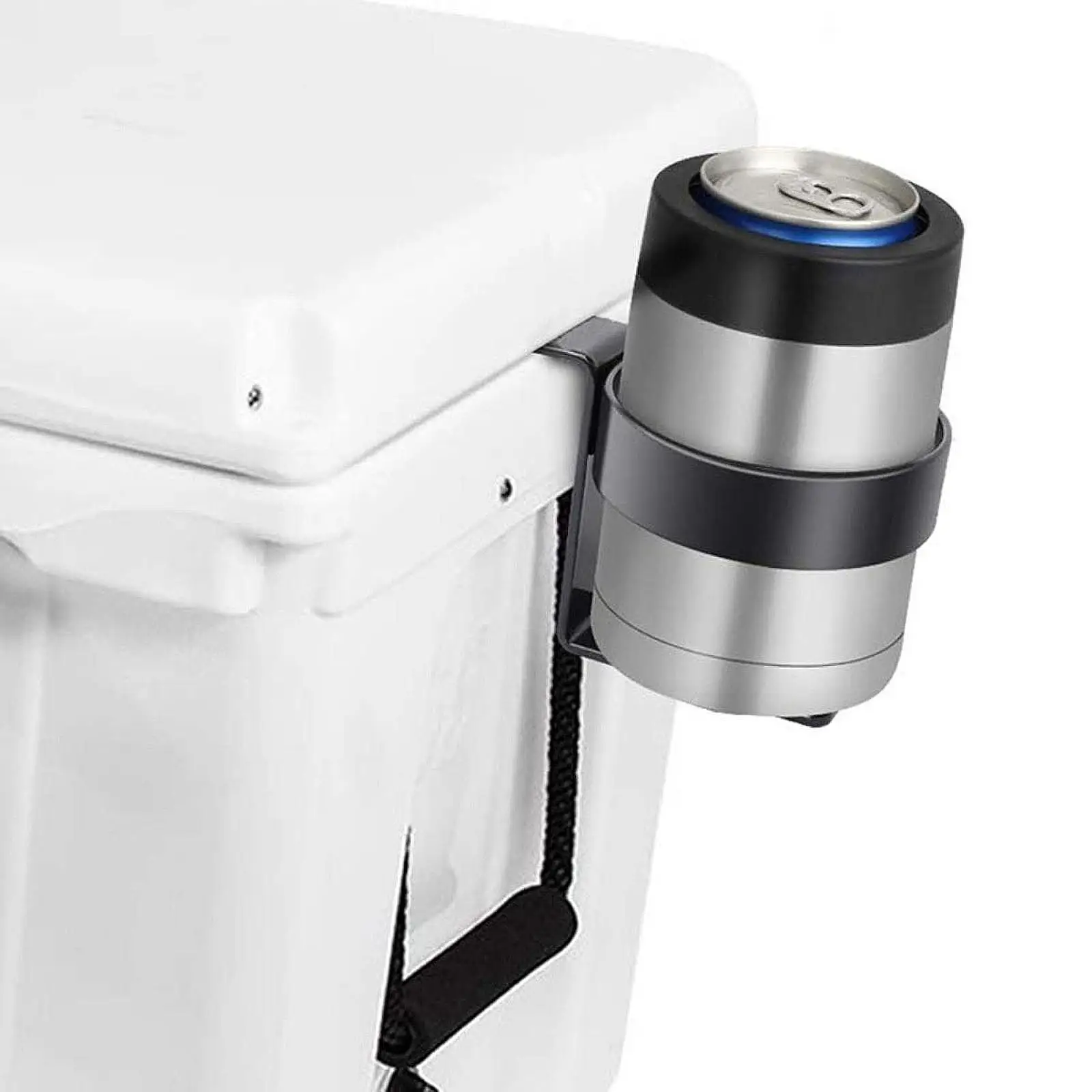 Cooler Cup Holder Outdoor Tool Free Mounting Drink Organizer for Camping Picnic Multipurpose Saves Fridge Space