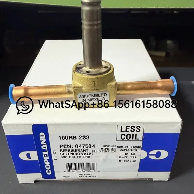Original Emerson Solenoid Valve 200RB5T5T 200RB5T4T 200RB6T5T 100RB2S3 NoCoil  Pneumatic Air