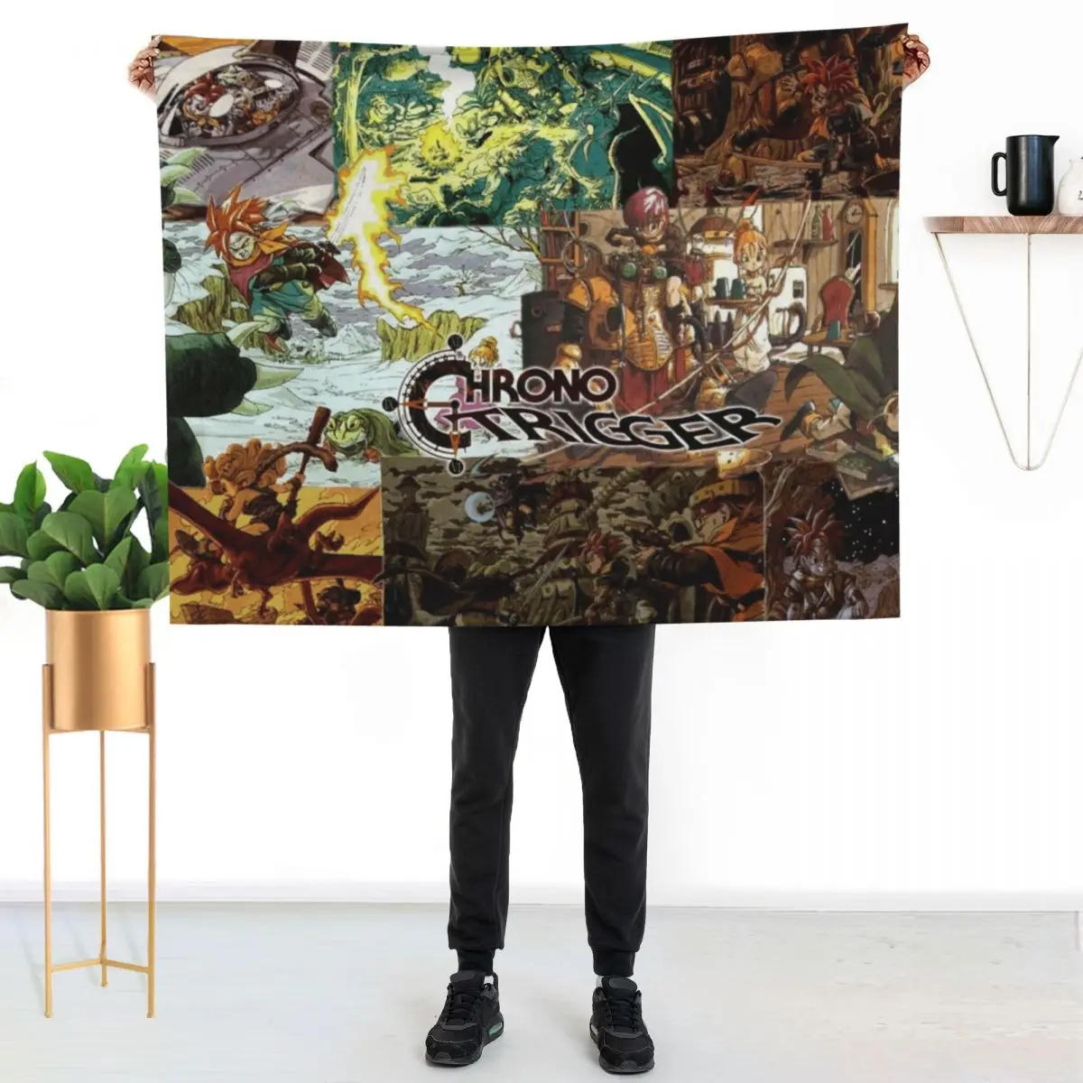 

Chrono Trigger Throw Blanket All Season Lightweight Soft Blanket for Bed