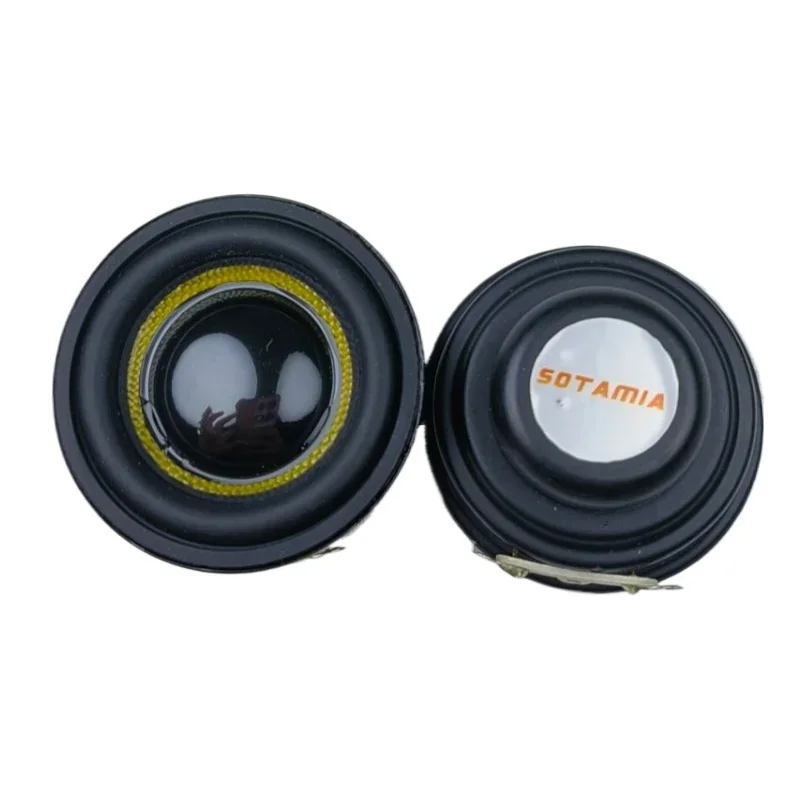 SOTAMIA 2 szt. 40mm głośnik pełnozakresowy Audio umywalka z włókna szklanego wodoodporny głośnik 1.5 Cal 4 Ohm 5W głośnik Bluetooth głośnik