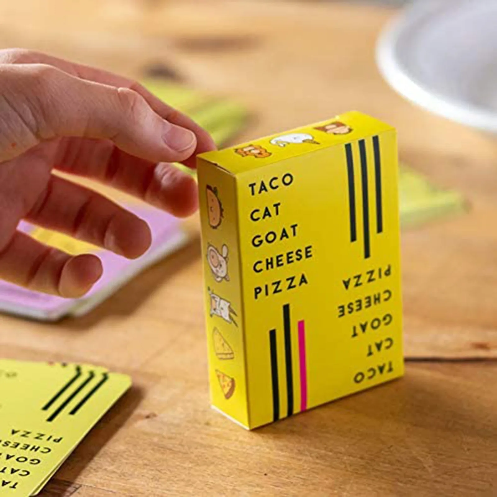 Exciting Taco Cheese Pizza Card Game For Kids, Teens, Dolphin Hat Games Adults Perfect Family Party Fun For All Ages