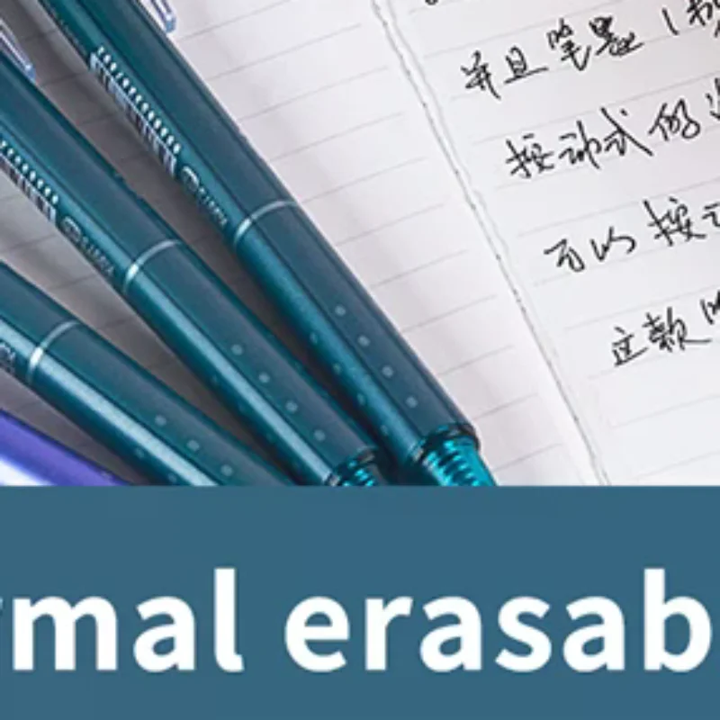 

Набор из 12 стираемых гелевых ручек 0,5 мм, нажимные шариковые ручки для школы и офиса, канцелярские принадлежности, плавное письмо