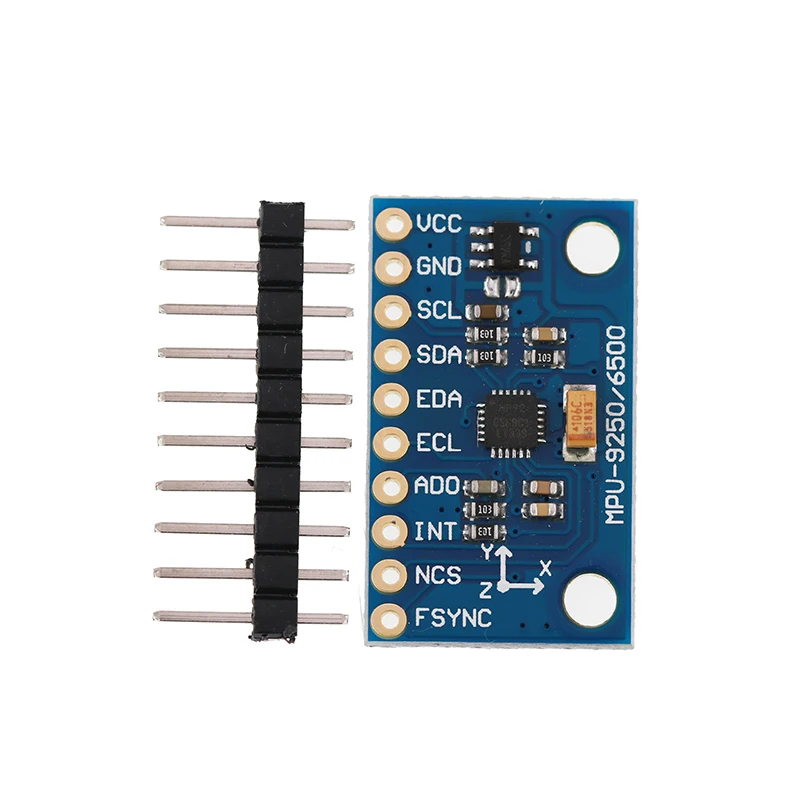 Gyroscope Accelerometer Sensor Module GY-6500 GY-9250 Nine-axis Attitude Measurement Sensor Module Magnetometer Sensing Device