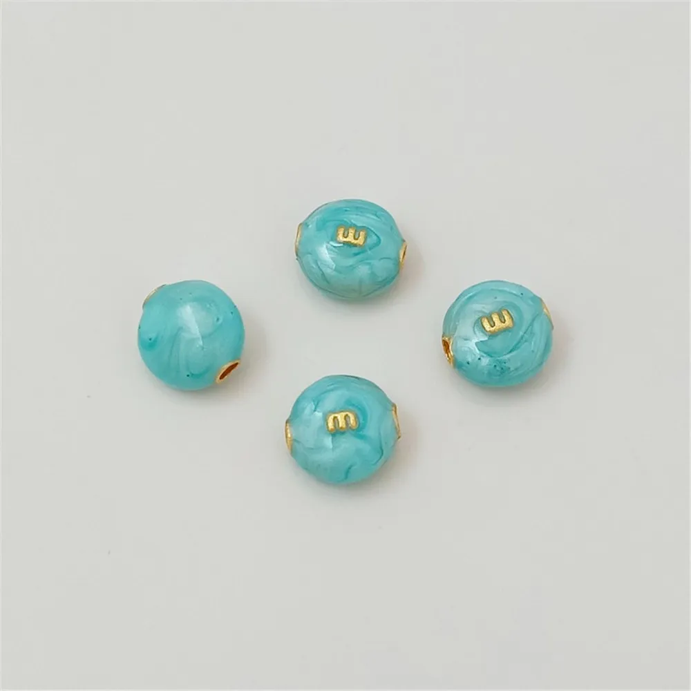 Рисунок 5 - Песочно-золотые медные бусины