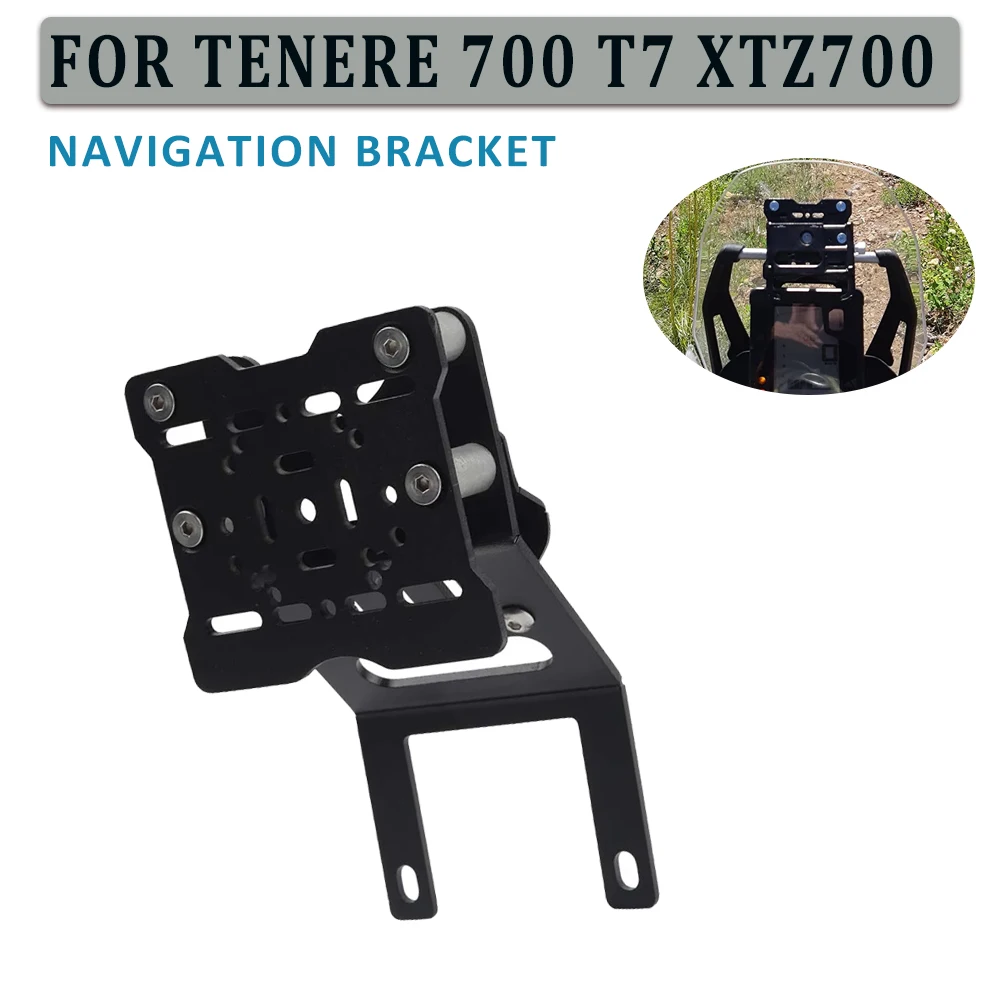 Motorcycle Phone Stand Holder GPS Navigaton Support Bracket For Yamaha Tenere 700 T700 T7 T 700 7 XTZ700 2019 - 2024 2022 2023