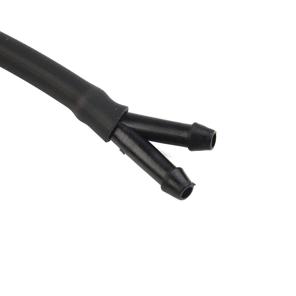 Car Windshield Washer Hose + Connector Kit T-tube Diverter Connector (2M Hose + 3 Tees + 3 Diagonal Tees + 5 Straights)