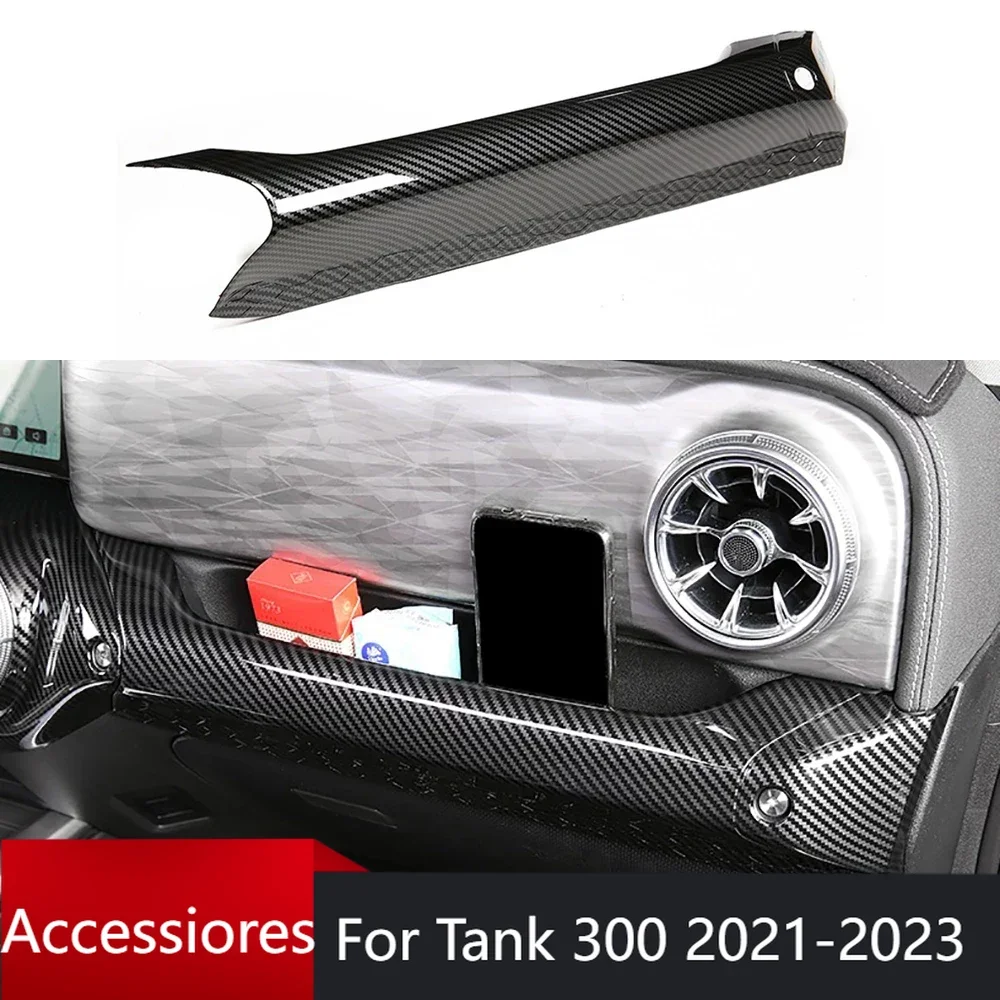 

For WEY GWM Tank 300 Front Passenger Handle Storage Box Door Armrest Baffle Car Interior Modification Accessories 2021 2022 2023