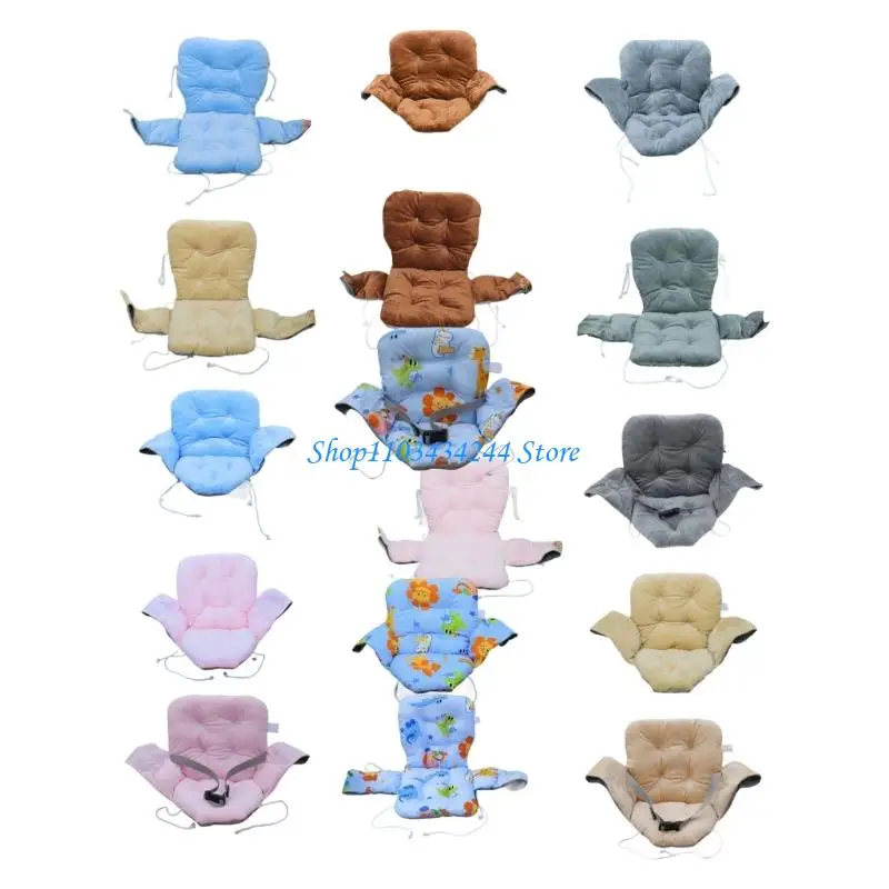 Easy Cleaning Strollers Pad Breathable Nonslip Design Cushion For Children Cart Travel Comfort And Safety