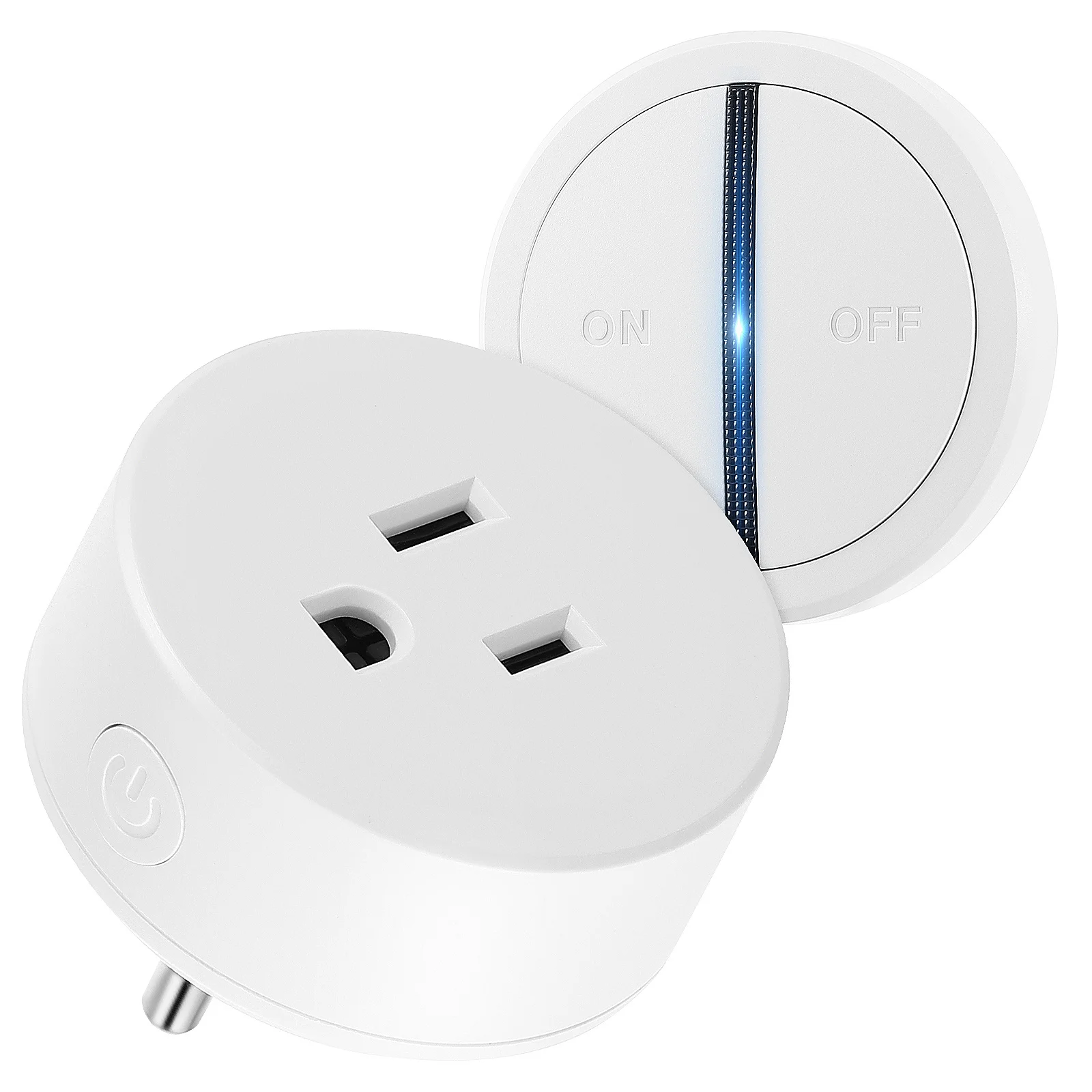 

Wireless Remote Control Outlet Switch Easy Installation Safe Indoor Power Socket Remote Controlled Outlet for Household