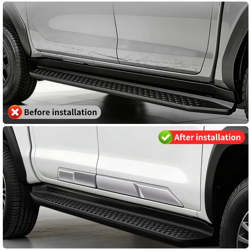 For Toyota Hilux SR5 SR 2026 Side Body Anti-Collision Decorative Strip Scratch Resistant Vehicle Exterior Upgrade Accessories