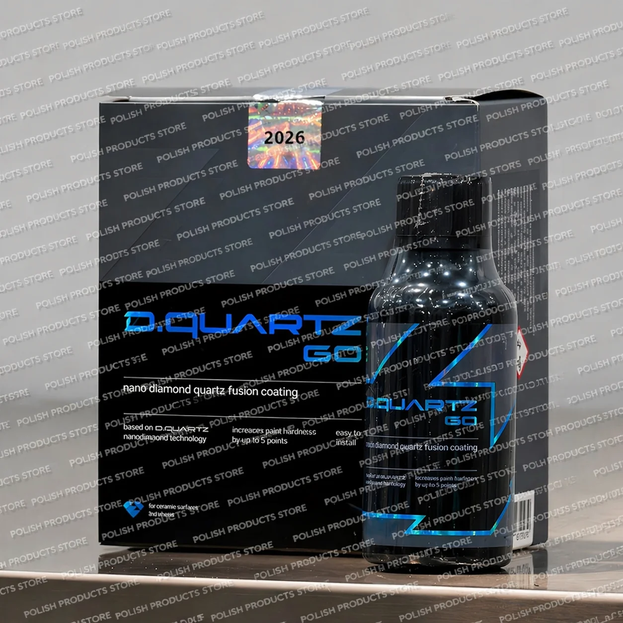 

DQUARTZ GO 50ml Kit Nano Diamond Quartz Fusion Ceramic Coating for Car Care Enhanced Protection Gloss Increase Surface Hardness